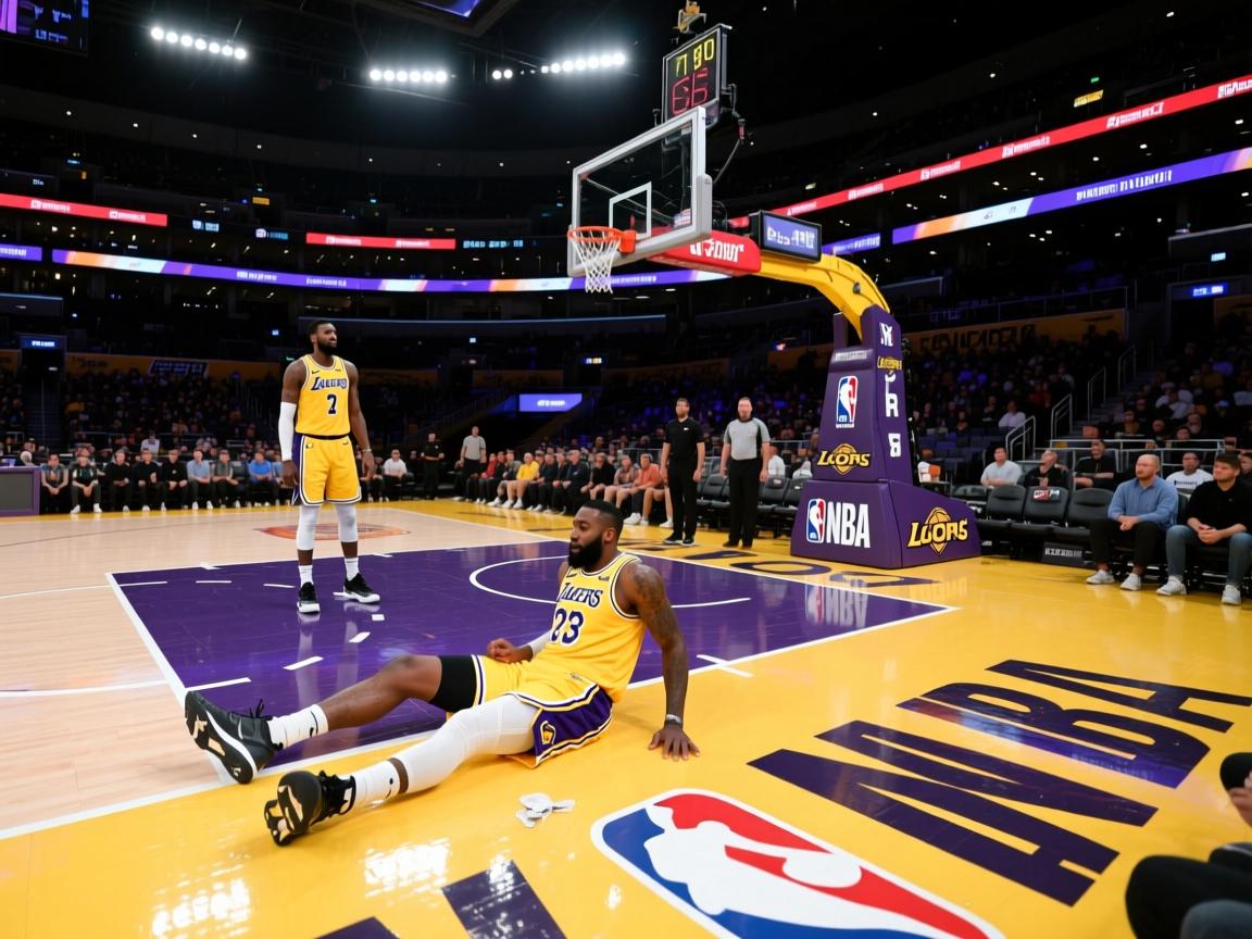 NBA更新了球员伤病情况,湖人队球员缺席比赛