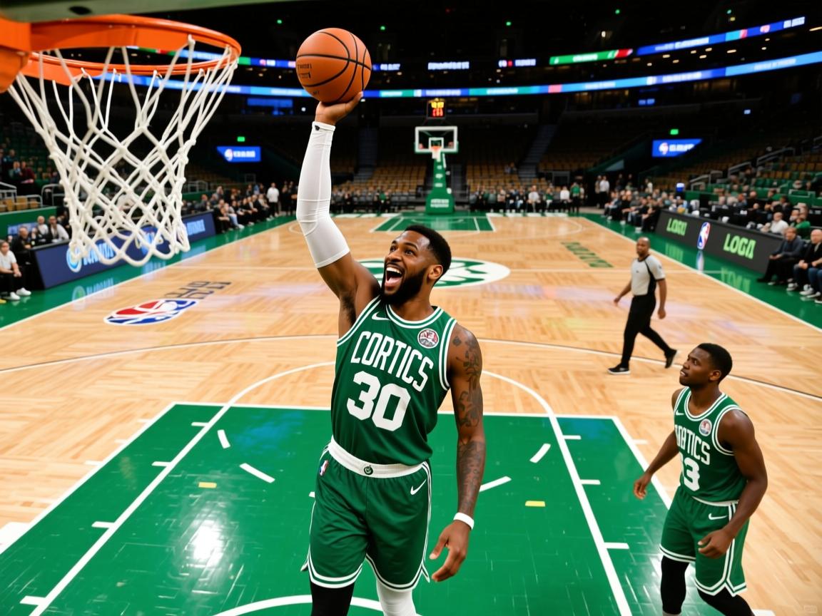 篮网胜凯尔特人，特雷杨独得30分